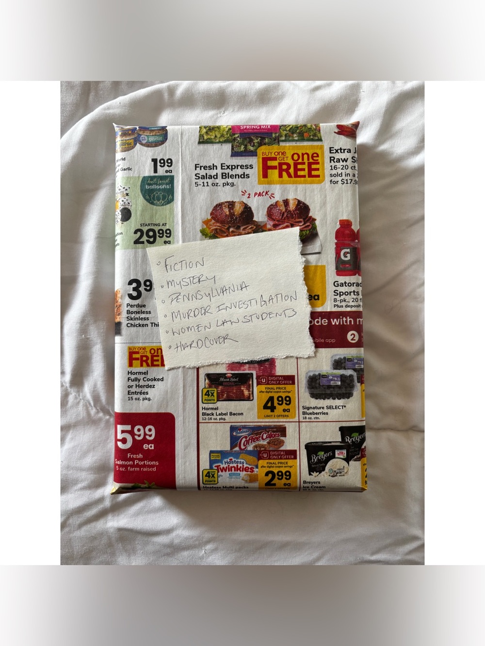 Blind Date With A Book-Murder Mystery Edition